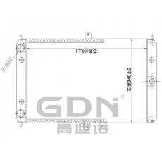 GDN.6.LA.012M-32 拉達 鋁質(zhì)散熱器