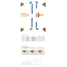 OTA-LD006 假中挺對(duì)開窗系統(tǒng)(適用C20) 門窗配件