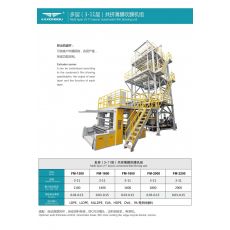 多層（3-11層）共擠薄膜吹膜機組 
